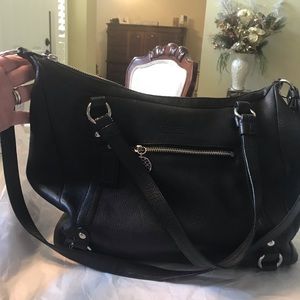Coach black satchel/shoulder bag